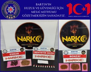 Bartın Emniyeti, 8-14 Şubat Tarihlerindeki Denetim Kapsamında Önemli Başarılara İmza Attı