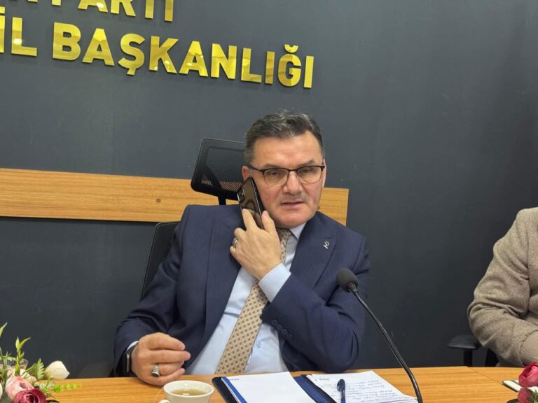 AK Parti Bartın İl Başkanlığı’ndan Basın Açıklaması: “Yılmaz Tunç Türkiye’nin Gururudur”