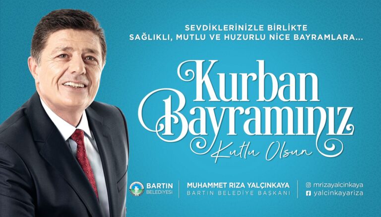 Bartın Belediye Başkanı Yalçınkaya’dan Kurban Bayramı Mesajı
